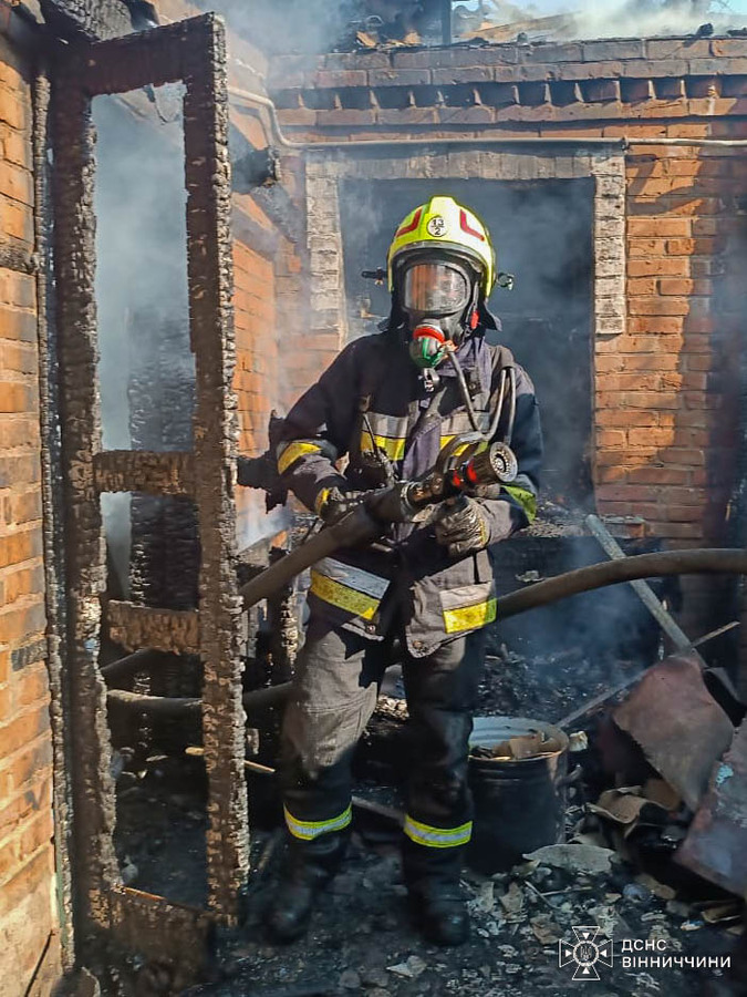 В Немирові загорівся приватний будинок