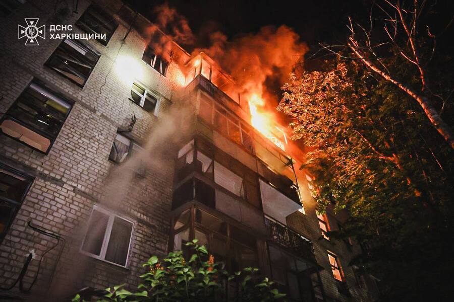 Обстріл Харкова в ніч на 11 червня
