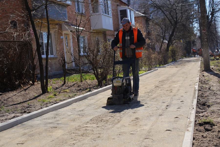 У Вінниці вже розпочався капітальний ремонт тротуарів