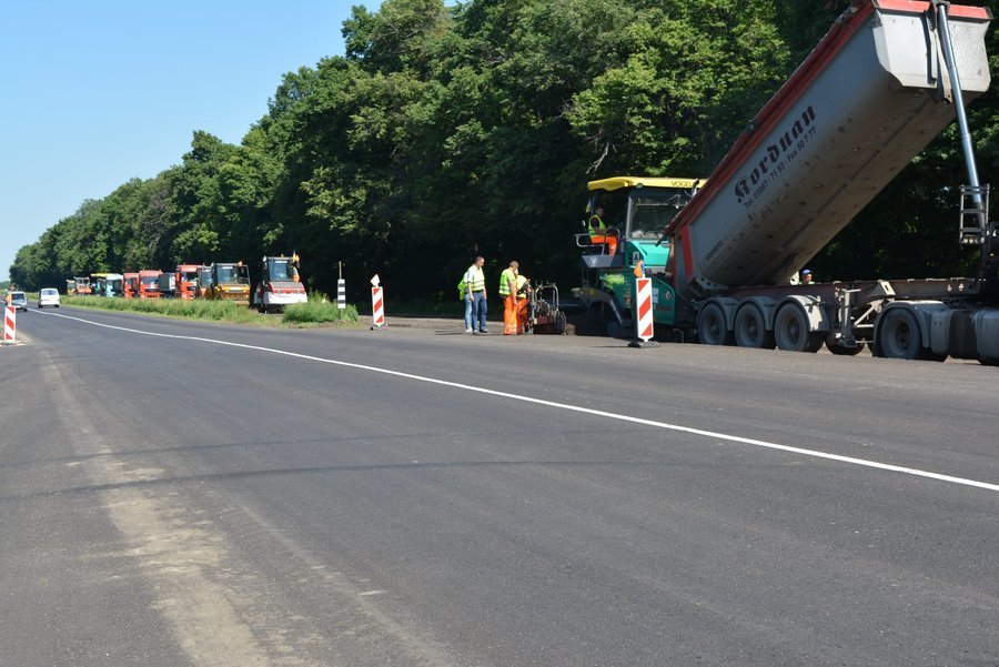 На Вінниччині наступного місця завершать ремонт на ділянці  траси міжнародного значення