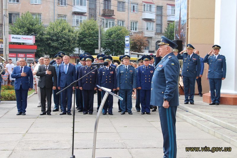 У Вінниці відзначили 15 річницю Повітряних Сил Збройних Сил України