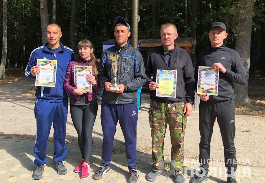 В Лісопарку відбулись  змагання з легкої атлетики серед силовиків