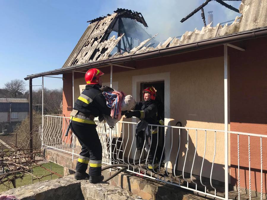 На Гніванському шосе горів дачний будинок