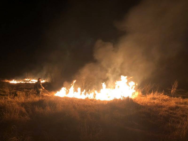 6 пожеж за добу: вогонь знищив понад 3,5 гектари екосистем Вінниччини 