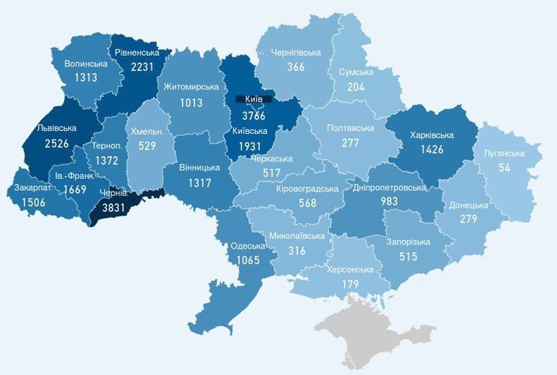 Інформація про поширення коронавірусної інфекції COVID-19 станом на 12 червня 2020 року