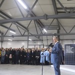 Петро Порошенко відвідав у Вінниці  новий завод - перше українське підприємство, яке запустило промислове виробництво сонячних панелей