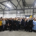 Петро Порошенко відвідав у Вінниці  новий завод - перше українське підприємство, яке запустило промислове виробництво сонячних панелей
