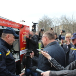Бійцям ДСНС подарували нову пожежно-рятувальну техніку 
