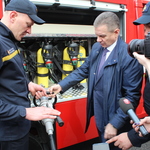 Бійцям ДСНС подарували нову пожежно-рятувальну техніку 
