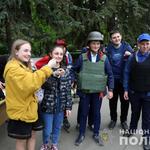 Юні вінничани  приміряли професію поліцейського
