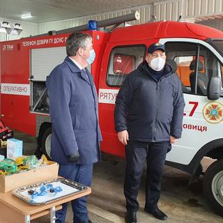 Козятинським рятувальникам передали сучасний аварійно-рятувальний автомобіль