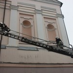 Рятувальники ліквідували умовну пожежу в Державному архіві Вінницької області