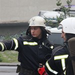 Рятувальники ліквідували умовну пожежу в Державному архіві Вінницької області