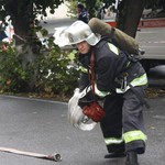 Рятувальники ліквідували умовну пожежу в Державному архіві Вінницької області