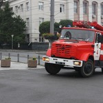 Рятувальники ліквідували умовну пожежу в Державному архіві Вінницької області