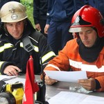 Рятувальники ліквідували умовну пожежу в Державному архіві Вінницької області