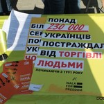 У Вінниці привертали увагу до проблеми торгівлі людьми мовчазною ходою