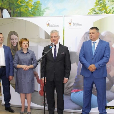 У Вінницькій обласній дитячій лікарні відкрили другу в Україні Сімейну кімнату Фундації Дім Рональда МакДональда