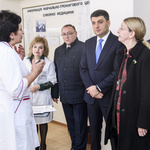 Володимир Гройсман спілкувався із вінницькими сімейними лікарями про реформування первинної ланки медицини